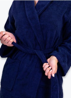 Hammam Home Bathrobe100%egyption Cotton  - Navy - pzsku/ZA06C53DECAFB2221F073Z/45/_/1700048510/401e71f8-16e2-4b20-b2f8-ea758b8ad5c1