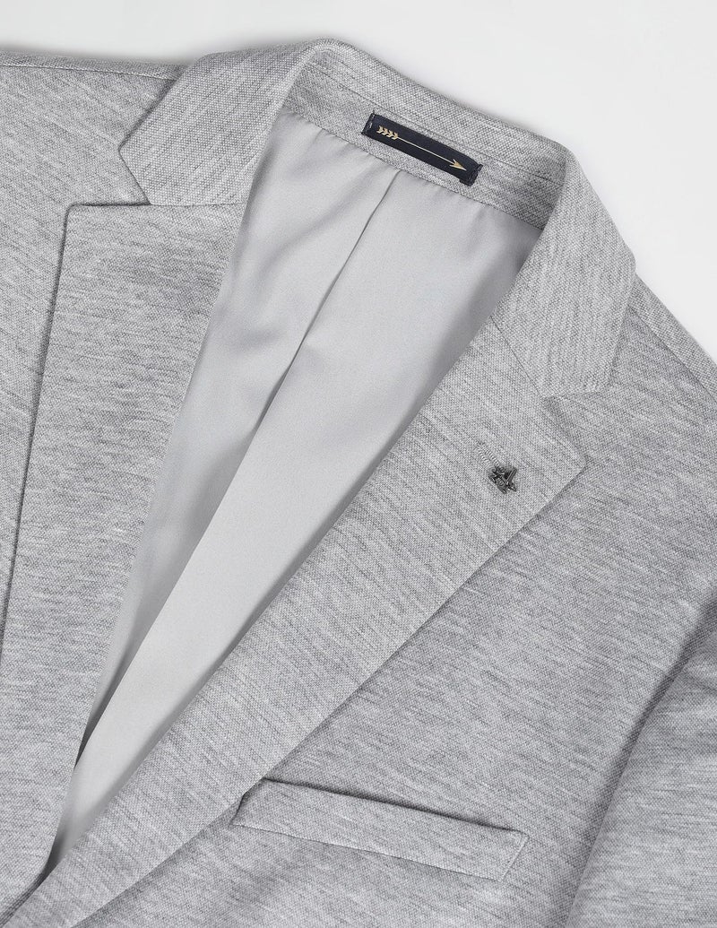 Arrow Slim Fit Blazer for Men, Single-Breasted, Notch Lapel Collar Mens Blazers 44, Light Grey - Image 3