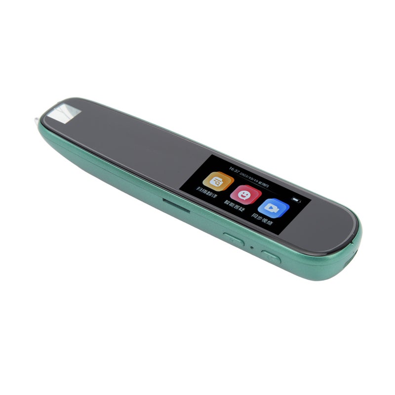 Scanning Reading Pen English Learning Touch Screen Translation Dictionary Pen for Students Green - Image 1