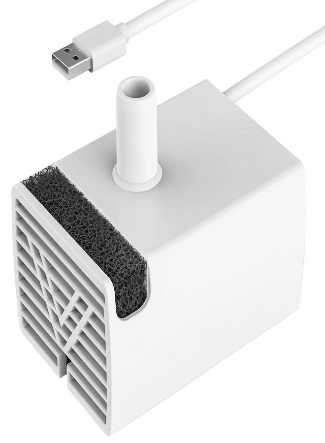 Neareal Cat Water Fountain Replacement Water Pump - Quiet Replacement Pump - Ideal for 2.2L/74oz Cat Drinking Fountain Automatic Pet Water Dispenser - Image 1