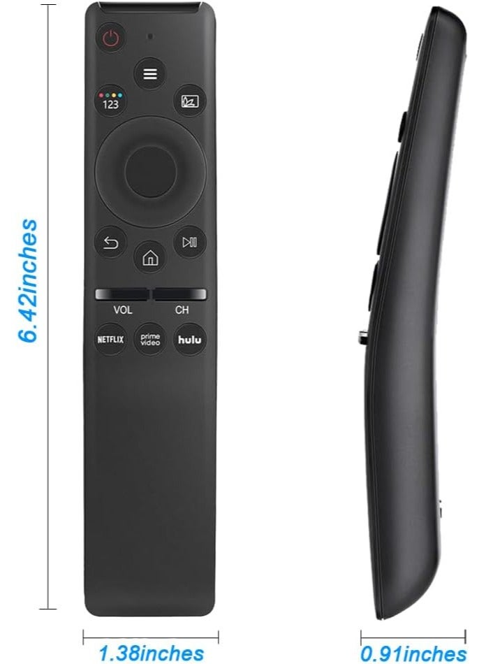 ELTRAZONE جهاز تحكم عن بعد ذكي عالمي لتلفزيون سامسونج، جهاز تحكم بديل لجميع تلفزيونات سامسونج الذكية LCD LED UHD HDR QLED SUHD المنحنية 4K 8K 3D مع أزرار اختصار مع بطارية - Image 4