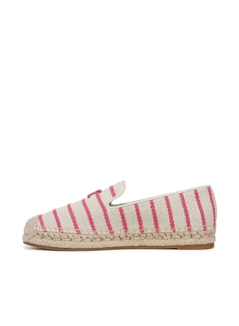 Sam Edelman PINK Kathleen Espadrille Flat Loafer for Women | Best Price UAE