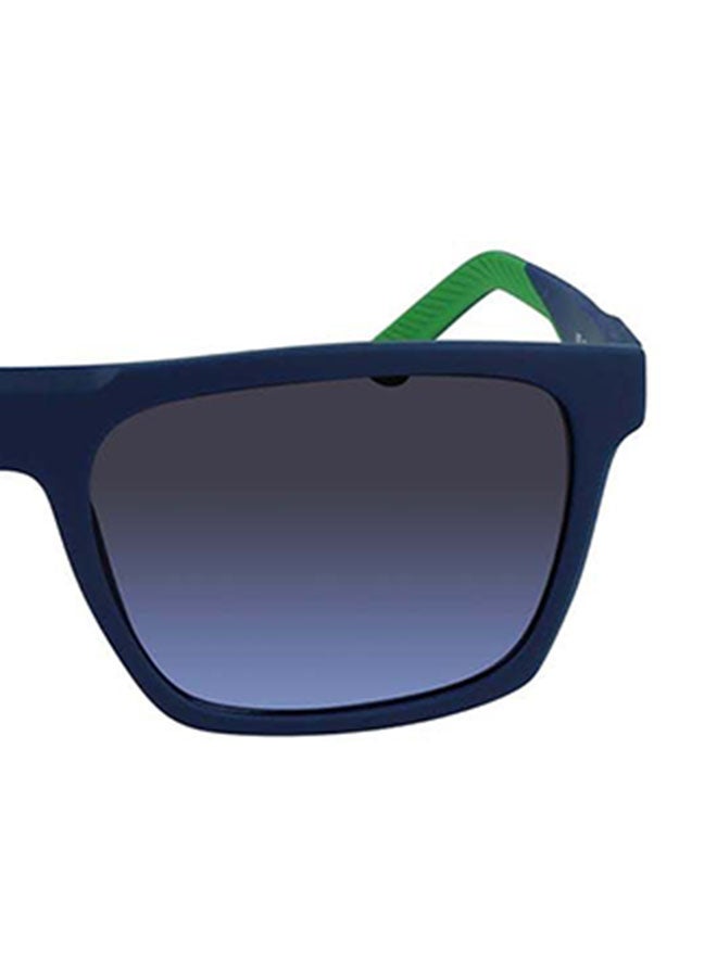 LACOSTE Men Full Rim Bio Injected Modified Rectangle Sunglasses  L957S-401-5618 - Image 5