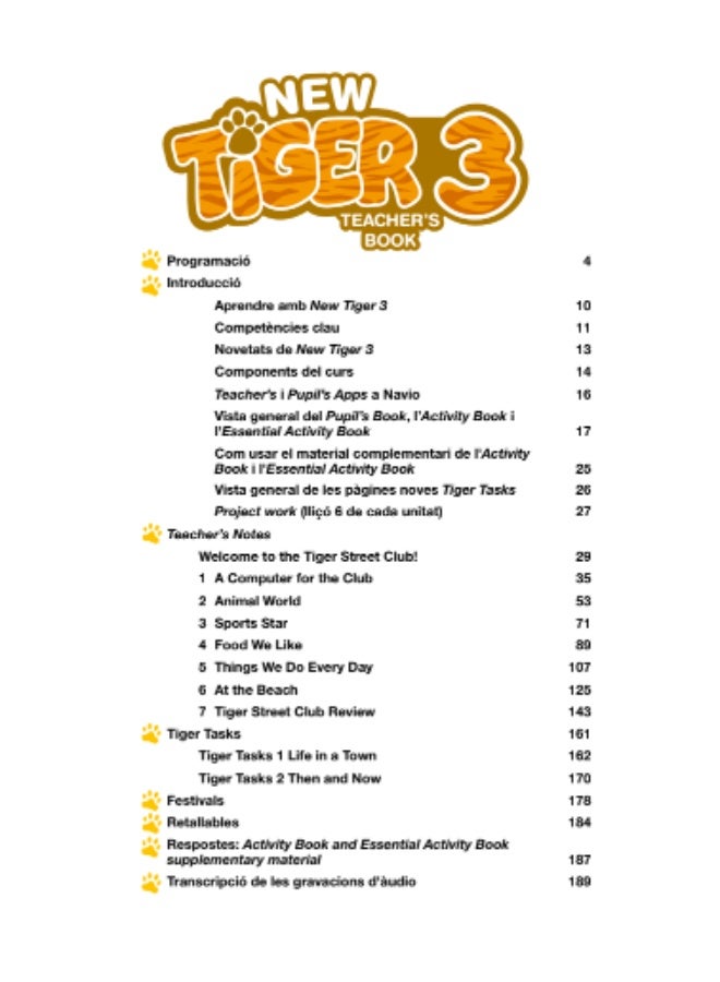 Macmillan  New Tiger - English course for Schools - Level 3_Teachers_Book_cat - Image 3
