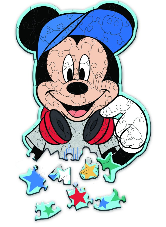 Trefl Puzzles - "50 Wood Craft Junior" - In the Mickey's world / Disney Mickey Mouse and Friends_FSC Mix 70% - Image 3
