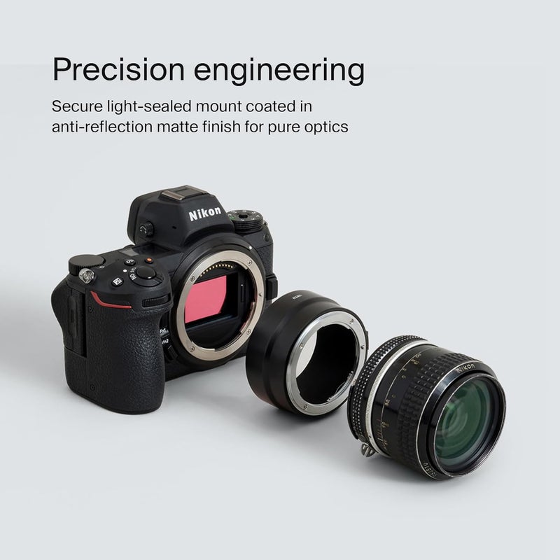 Urth Lens Mount Adapter: Compatible for Nikon F Lens to Nikon Z Camera Body - Image 4