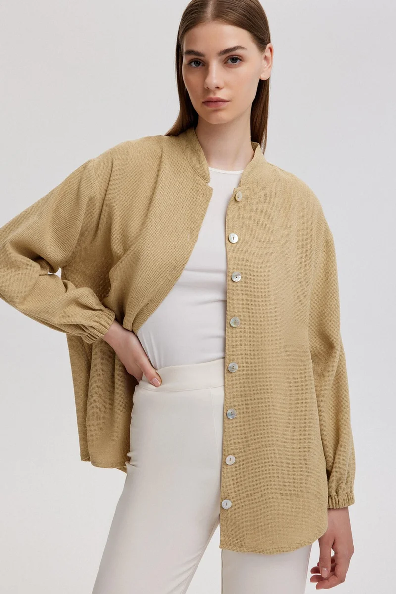 Touche Natural Textured Jacket
