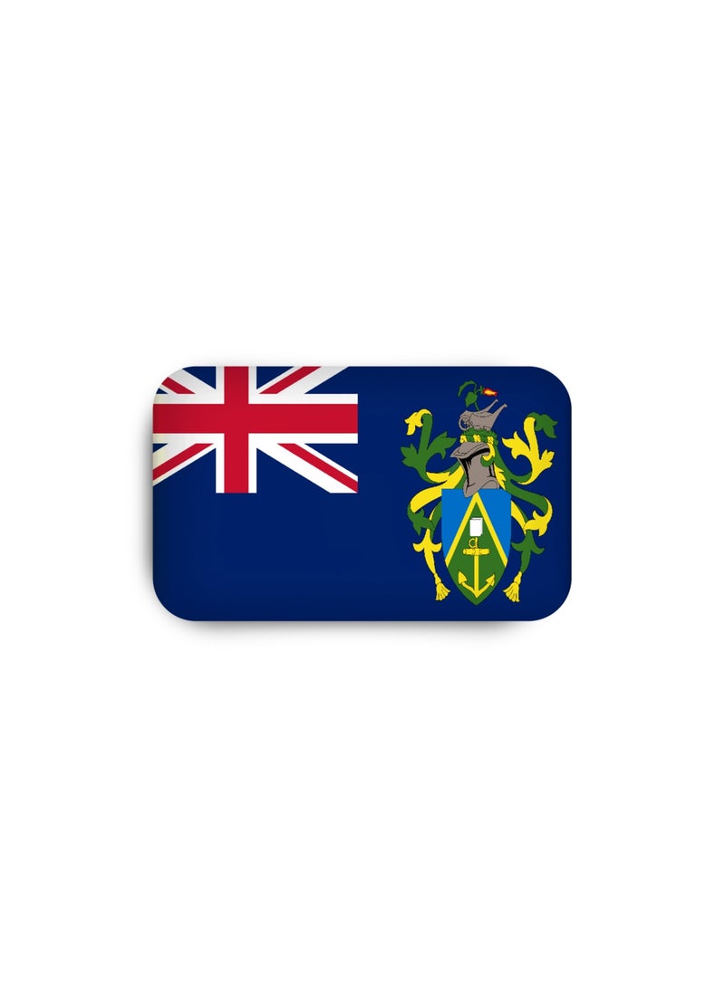 971MEDIA Pitcairn Island Flag Magnetic Badge - Image 2