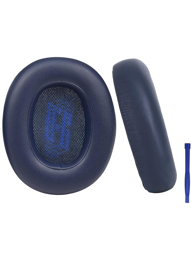 erorex Soft Leather Live 650 Btnc Ear Pads Cushion Replacement Earpads For Jbl Live 650 650Btnc 660Btnc Wireless Bluetooth Headphones Repair Parts Midnight Blue - Image 1