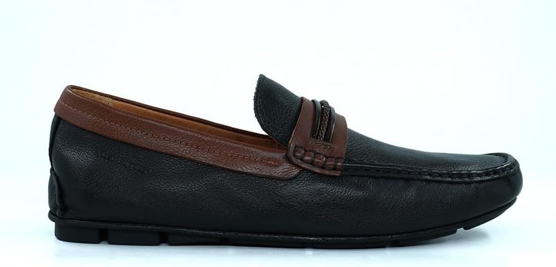 Hush Puppies أحذية لوفر جلدية سوداء - Image 2