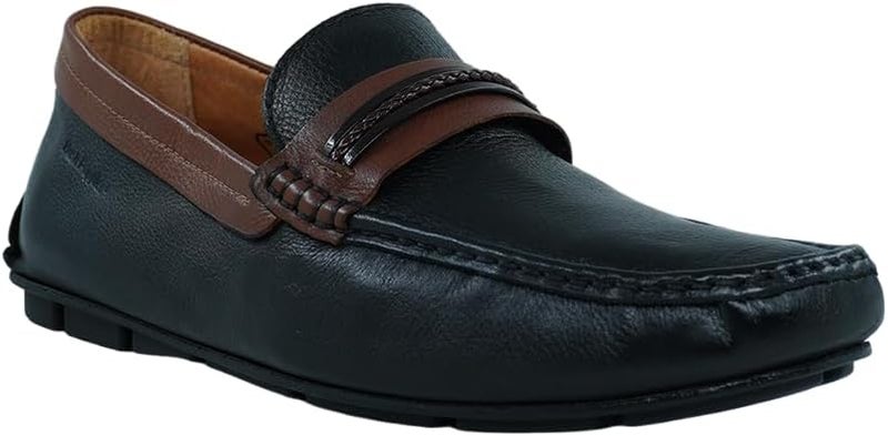 Hush Puppies أحذية لوفر جلدية سوداء - Image 1