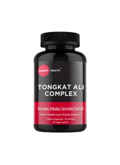 Smart Health - Tongkat Ali - Men’S Health & Vitality Supplement - 800Mg Tongkat Ali + 200Mg Tribulus Terrestris - Performance Support - Gluten Free, Vegan & Non-Gmo - 60 Capsules - 30 Servings - pzsku/ZA06D48F760E27ED49E9BZ/45/_/1728309168/6a8cb558-00ec-49dd-abbe-b1de50a2302a