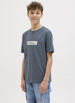 Jack & Jones Junior Kids Logo Crew Neck T-Shirt  - Image 1