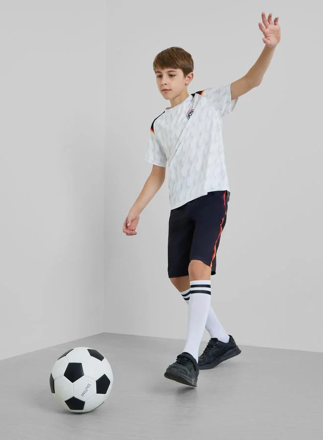 Styli Teens Germany Print Jersey T-Shirt and Shorts FIFA Football Set