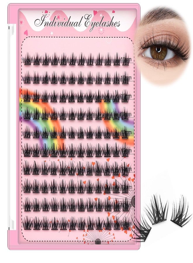 Bodermincer Lashes Clusters 10+12mm/12+14mm/14+16mm/16+18mm/10-12-14-16mm/14-16-18mm Mixed and 8-20mm to Choose Lashes Extension Kit lash Clusters Lashes Wispy Eyelash Extension (10+12mm Mixed) - Image 1