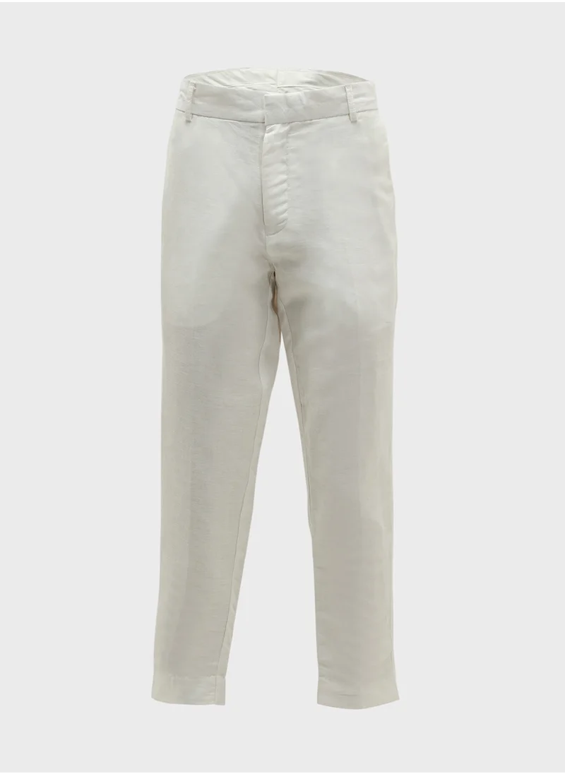 روبرت وود Mens Linen Trousers