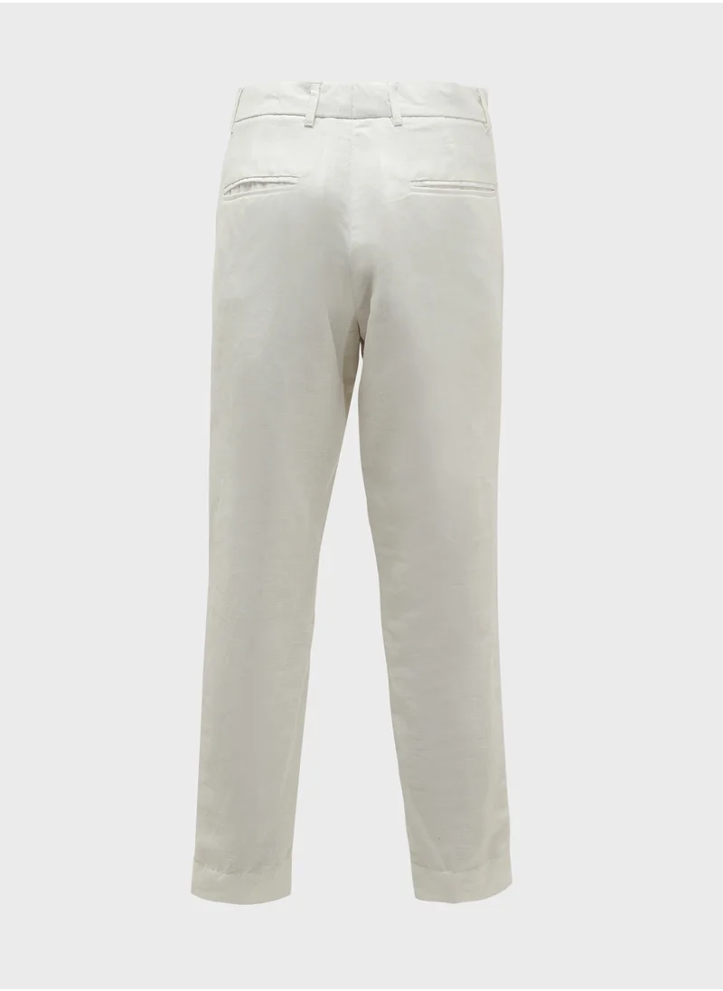 روبرت وود Mens Linen Trousers