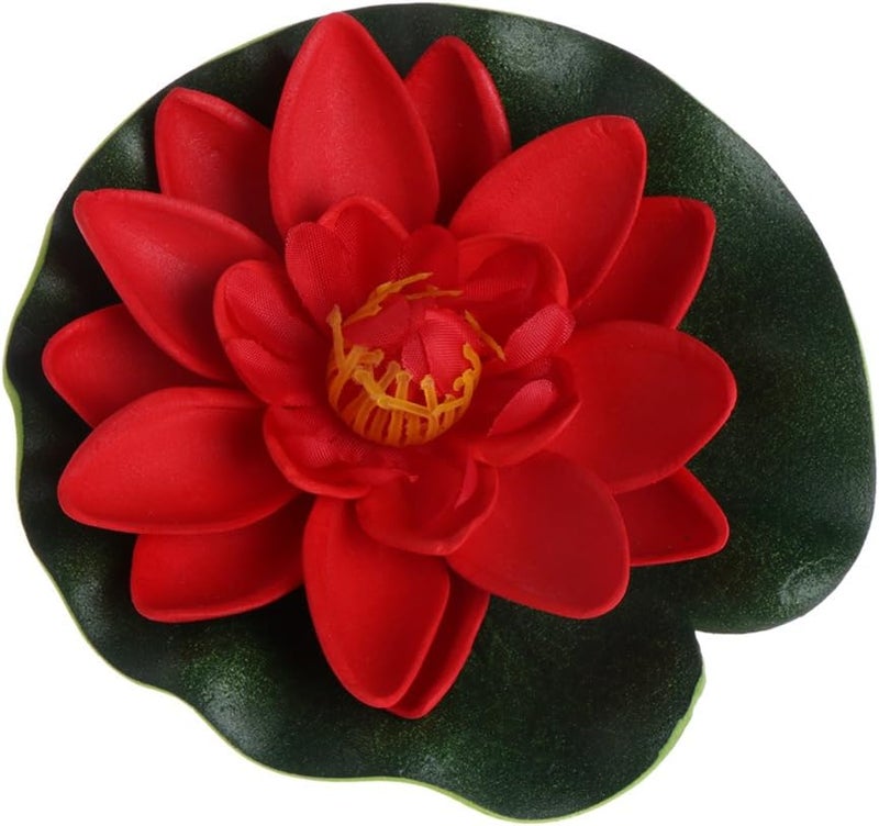 Artificial Floating Flowers For Fish Tank Pond Water Garden Color A - Image 2