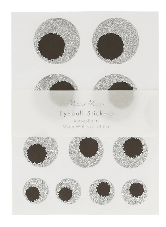 Meri Meri Eco Glitter Eyeball Stickers