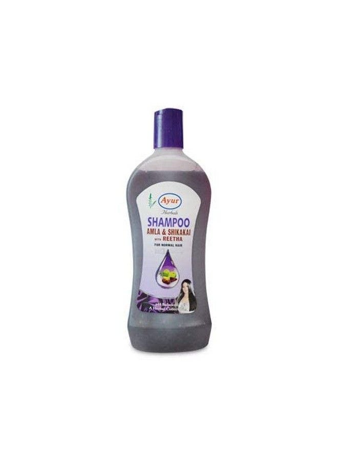 Ayur Amla Shikakai With Reetha Shampoo 1000Ml Pack Of 2  - Image 2
