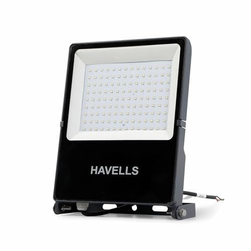 Havells 100W LED Flood Light, Centura Neo 6K IP66 Waterproof Led Lights with 120° Wide Beam-LED Lamp Lights for Yard, Factory,Garden, Playground & Home, Polycarbonate - Image 1