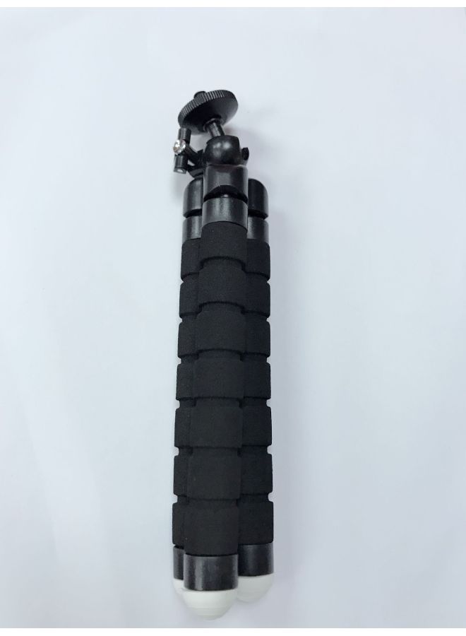 Small Sponge Tripod Sponge Stand Mobile Phone Selfie Live Broadcast Digital Slr Photography Universal-Color:Red  - Image 4