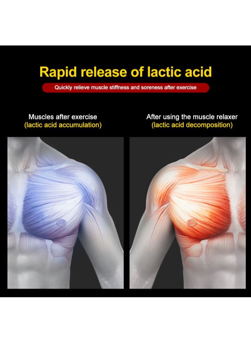 Electric Muscle Relaxation Adjustable Vibrating Speed with 6 Massage Heads - Image 4