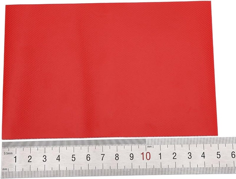 woobles Inflatable Boat Repair Kit, PVC Repair Patches Kit Set Accessory for Inflatable Raft Boat Canoe Kayak(3pcs)-Red - Image 5