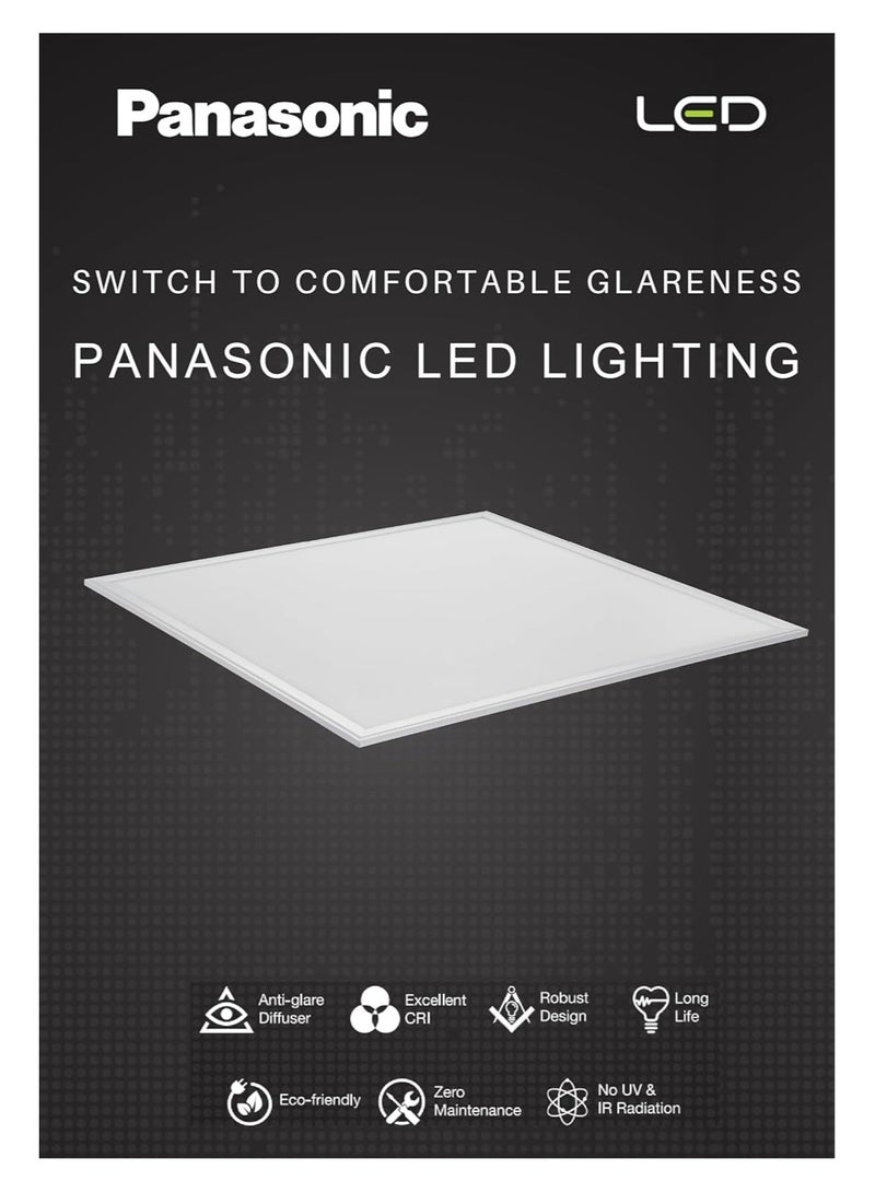 Panasonic LED Panel Light 60x60 40W 4000K Neutral White - Image 2