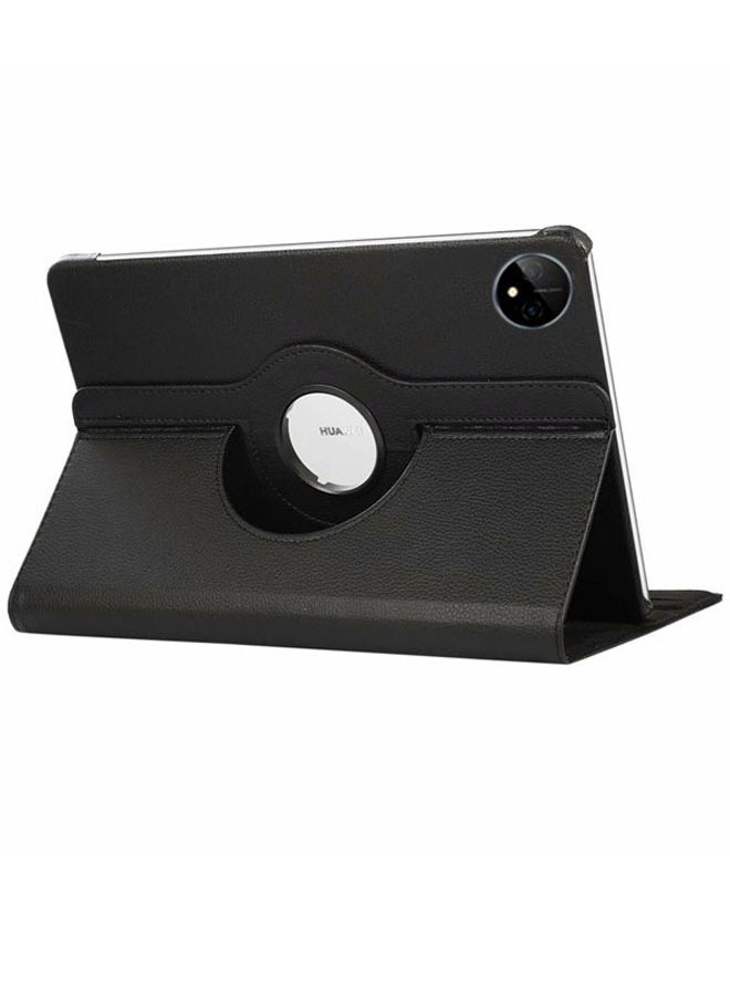 Foldable Rotating Huawei Mate Pad Pro 11 Tablet Protective Cover with Precise Hole Positions, Scratch Resistant, Dustproof and Slip Resistant, Black