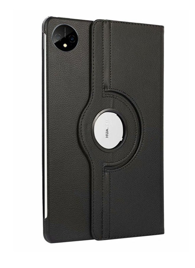 Foldable Rotating Huawei Mate Pad Pro 11 Tablet Protective Cover with Precise Hole Positions, Scratch Resistant, Dustproof and Slip Resistant, Black