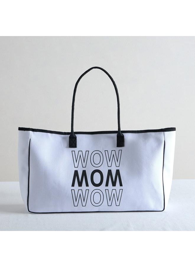 Home Box Fun Living WoW MoM WoW Tote Bag  - Image 1