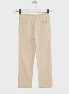 Boy Regular Fit Gabardine Trousers
