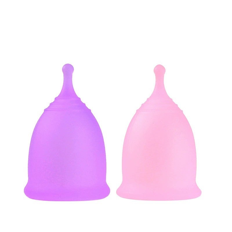 Soft And Comfortable Anti-Side Leakage Round-Head Silicone Menstrual Cup Menstrual Cup Aunt Cup Dry - Image 1
