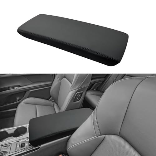 POSAID Center Console Armrest Cover for 2025 Toyota Camry (XSE/XLE/SE/LE) Leather Armrest Cover for 2025 Toyota Camry Accessories, Gray Trim - Image 1