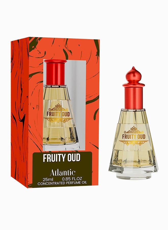 أتلانتيك عطر زيتي فاخر برائحة العود الفاكهي 25 مل مع نفحات صيفية نابضة بالحياة - Image 1