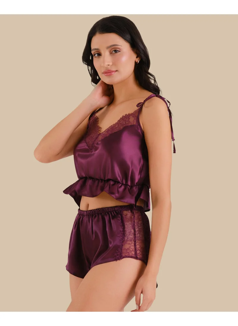 Isla & Evie Isla & Evie Pink Sexy Sleep Cami Set