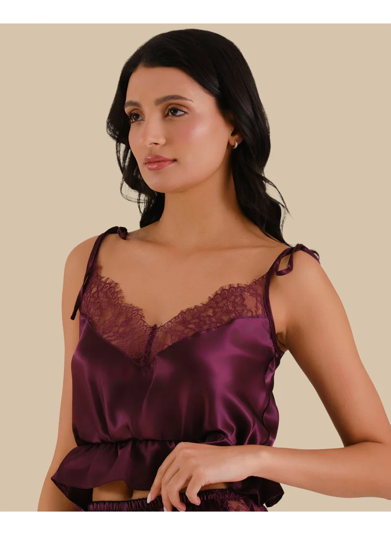 Isla & Evie Isla & Evie Pink Sexy Sleep Cami Set