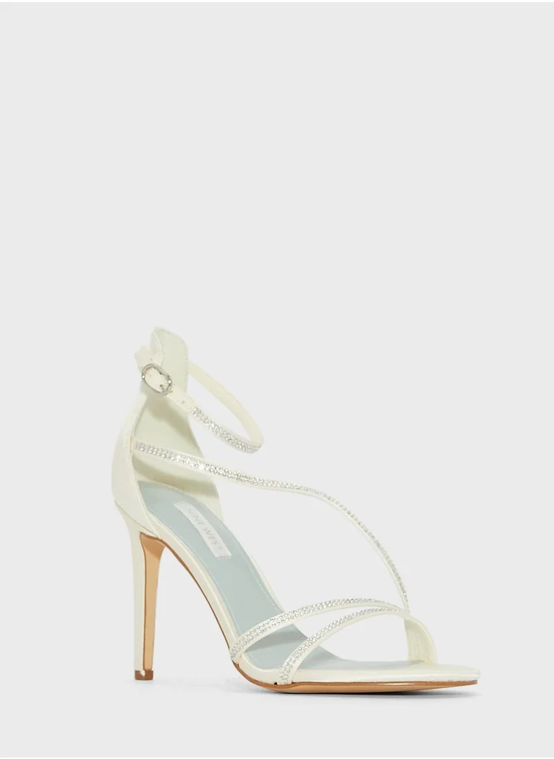 NINE WEST Multi Strap High Heel Sandals