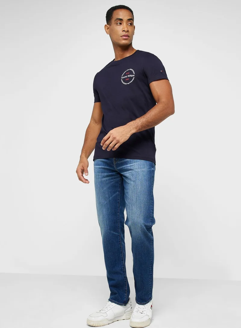TOMMY HILFIGER Logo Crew Neck T-Shirt
