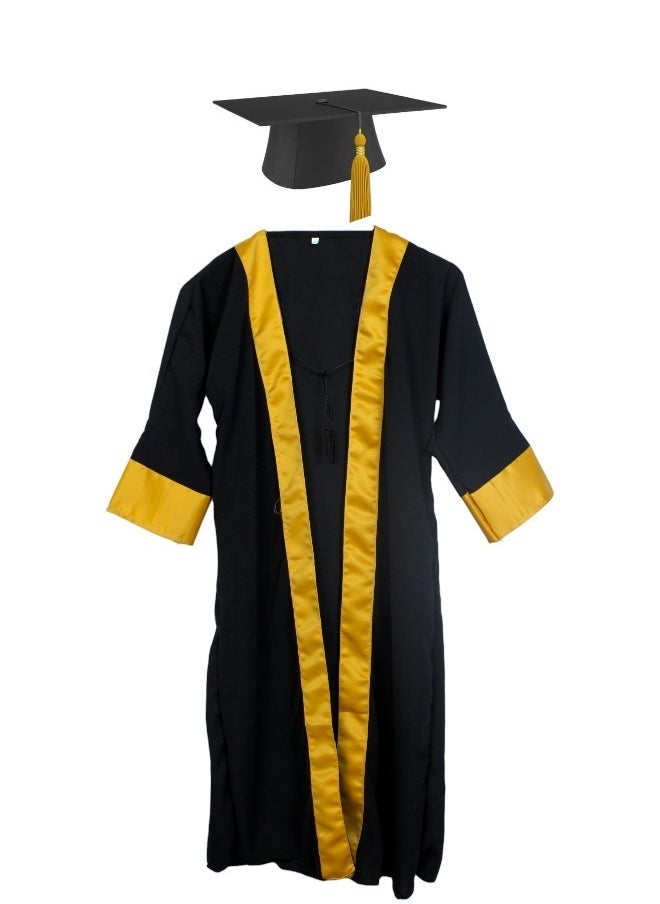 Toy Box Unisex Graduation Gown and Cap with Tassel Academic Ceremony Costume Medium 10-13 years 38-40cm  - Image 2