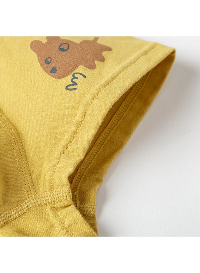 Minibala Boys' Cotton Breathable Comfortable Boxer Briefs 3-pack  New Arrival - Image 3