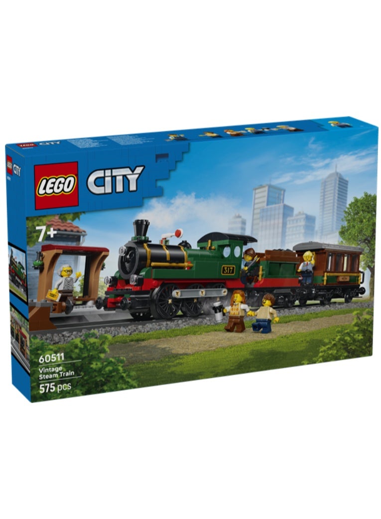 LEGO Vintage Steam Train Building Set - Image 2