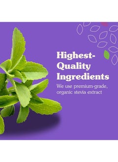 NuNaturals White Stevia Powder Packets, Single-Serve, Zero Calorie Sugar Substitute, 100 count  - Image 3