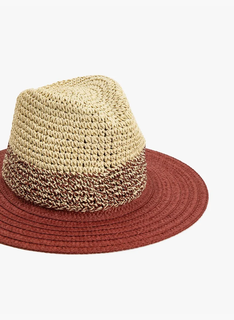 KOTON Straw Hat Band Detail