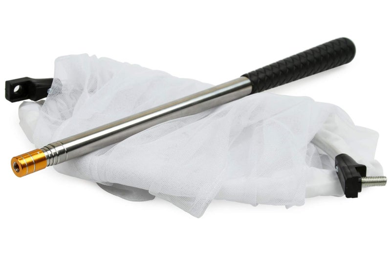 RESTCLOUD Insect and Butterfly Net with 16" Ring, 36" Net Depth, Handle Extends to 59 Inches (16" Ring, 59" Stainless Handle) - Image 5