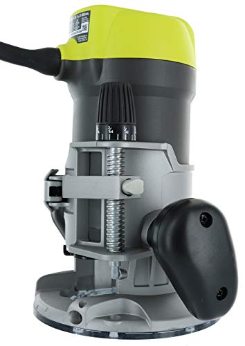 Ryobi R1631K 1-1/2 Peak HP 8.5 Amp LED Lit Corded Router Including 3 Piece Bit Set (w/ Tool Bag) - Image 2
