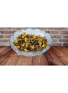 LandSlide LandSlide Sandalwood Potpourri Scented Dried Flowers Leaves for Home Office Decorations Yellow Color Leaves 100gm  - Image 3