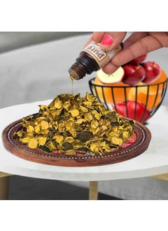 LandSlide LandSlide Sandalwood Potpourri Scented Dried Flowers Leaves for Home Office Decorations Yellow Color Leaves 100gm  - Image 2