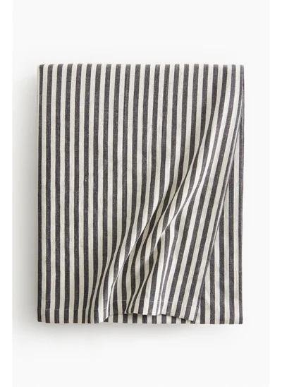 H&M Striped cotton tablecloth